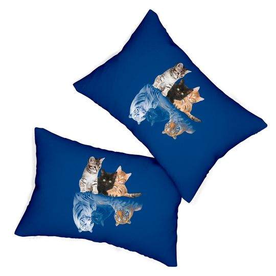 I love cat. - Cats - Lumbar Pillows