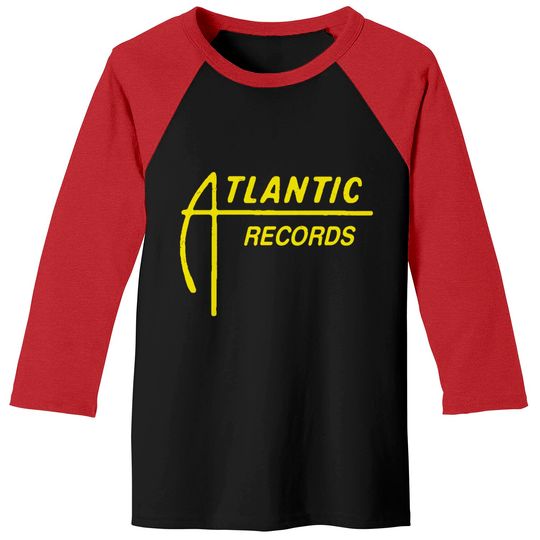 Discover Atlantic Records 60s-70s logo - Record Store - Baseball Tees