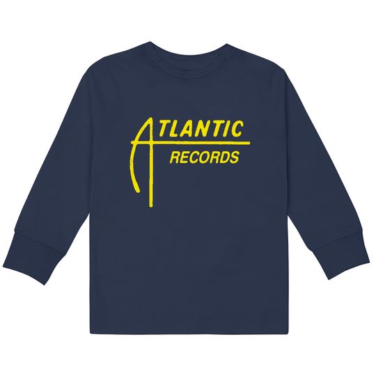 Discover Atlantic Records 60s-70s logo - Record Store -  Kids Long Sleeve T-Shirts