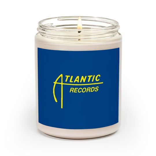Atlantic Records 60s-70s logo - Record Store - Scented Candles