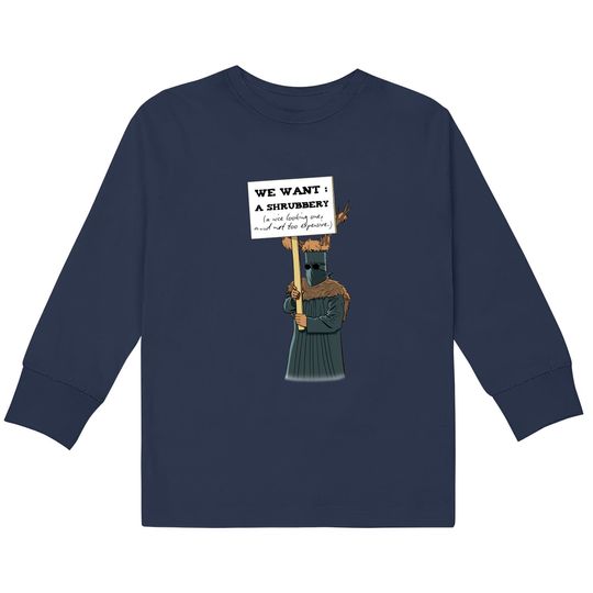 Discover Ni! - Monty Python And The Holy Grail -  Kids Long Sleeve T-Shirts