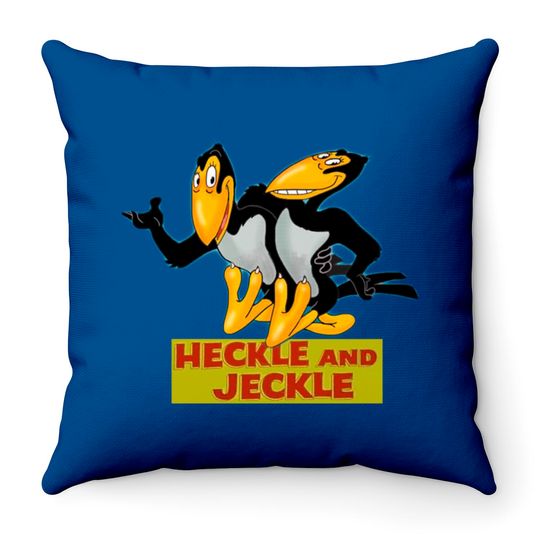 heckle and jeckle - Black Crowes - Throw Pillows