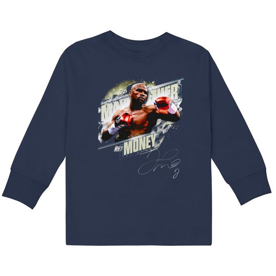 Discover Floyd Mayweather Money  Kids Long Sleeve T-Shirts, Floyd Mayweather Shirt Fan Gift, Floyd Mayweather Vintage, Boxing Shirt, Boxing Legends