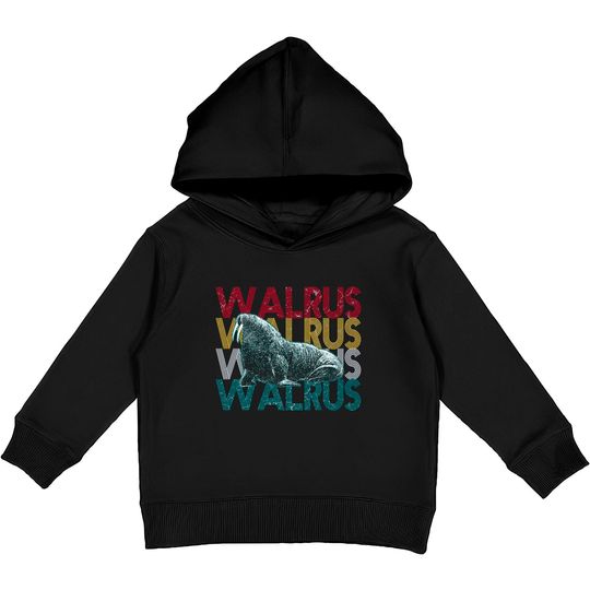 Walrus - Walrus - Kids Pullover Hoodies