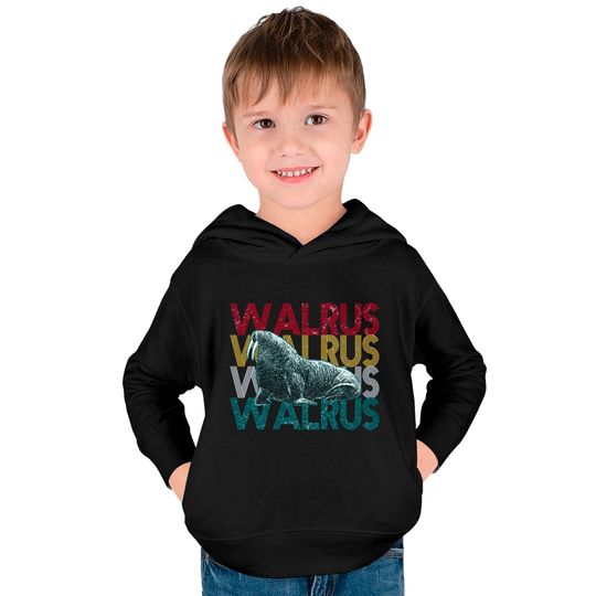 Walrus - Walrus - Kids Pullover Hoodies
