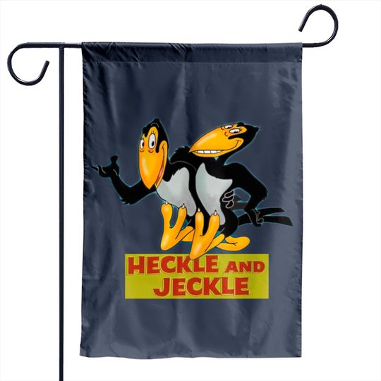 heckle and jeckle - Black Crowes - Garden Flags