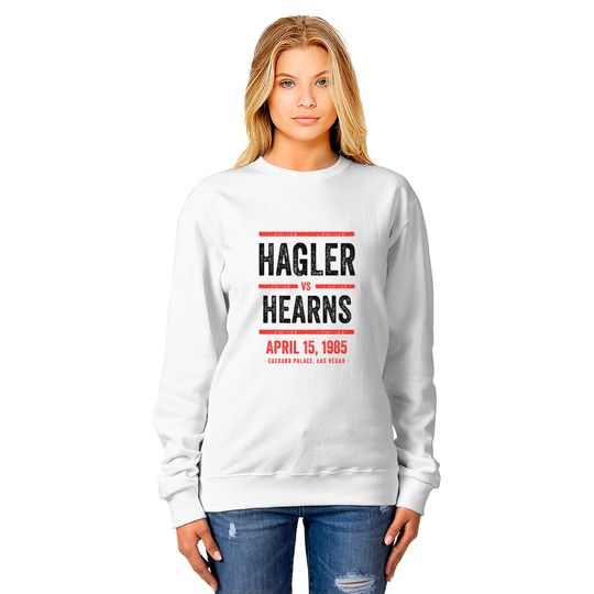 Hagler vs Hearns - Boxing - Sweatshirts