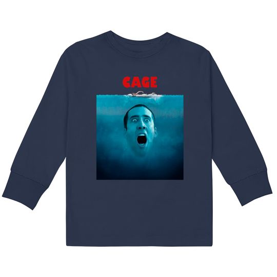 CAGE - Nicolas Cage -  Kids Long Sleeve T-Shirts