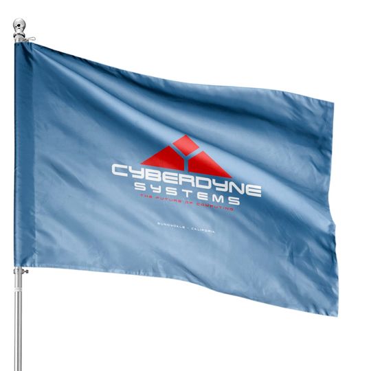 Cyberdyne Systems Future Of Computing Terminator - Terminator - House Flags