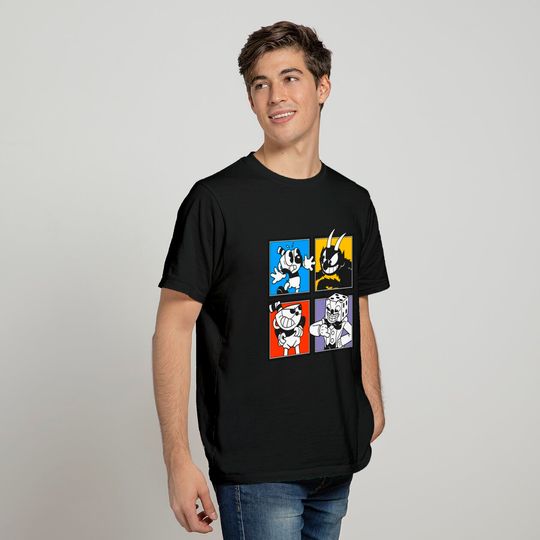 Cuphead Characters - Videogames - T-Shirt