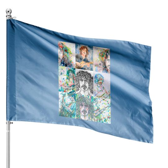NINE TIMES FRANK ZAPPA .1 - Frank Zappa - House Flags