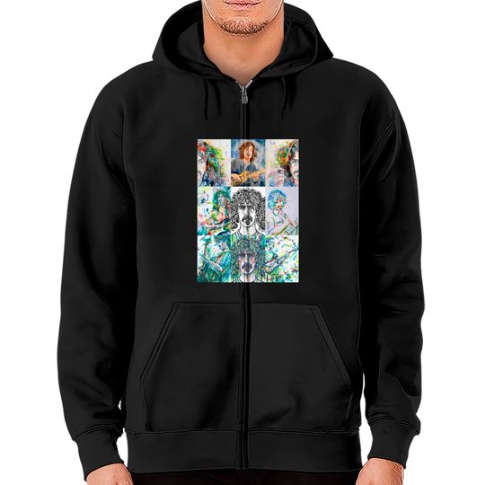 NINE TIMES FRANK ZAPPA .1 - Frank Zappa - Zip Hoodies