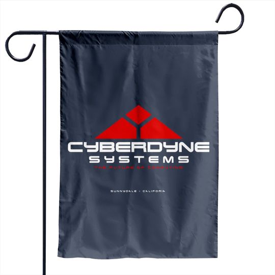 Cyberdyne Systems Future Of Computing Terminator - Terminator - Garden Flags
