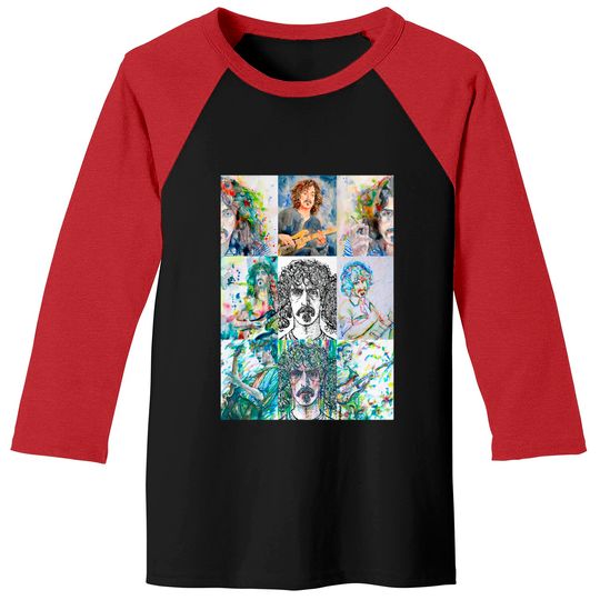 NINE TIMES FRANK ZAPPA .1 - Frank Zappa - Baseball Tees