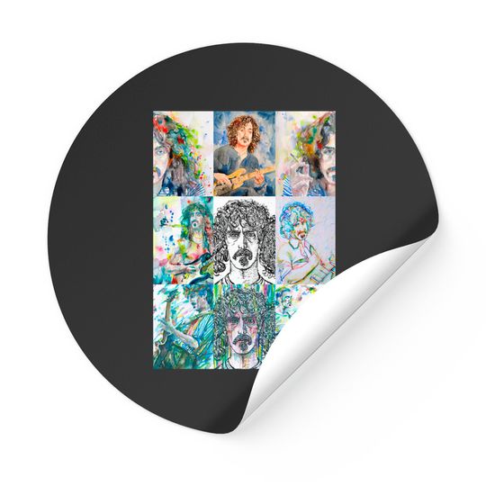NINE TIMES FRANK ZAPPA .1 - Frank Zappa - Stickers