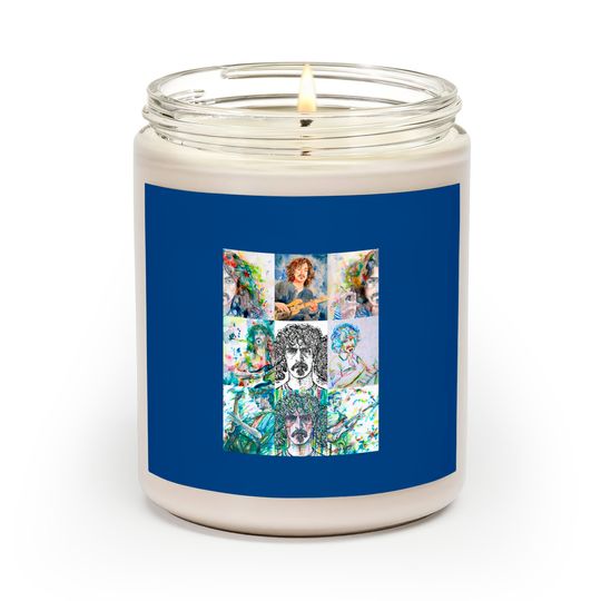 Discover NINE TIMES FRANK ZAPPA .1 - Frank Zappa - Scented Candles