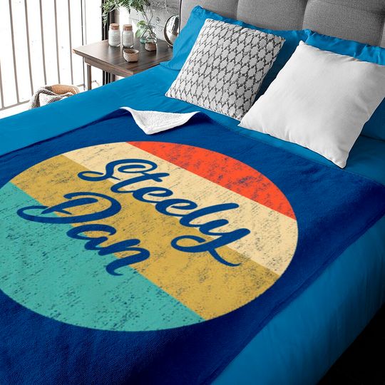 Vintage Steely Dan - Steely Dan - Baby Blankets