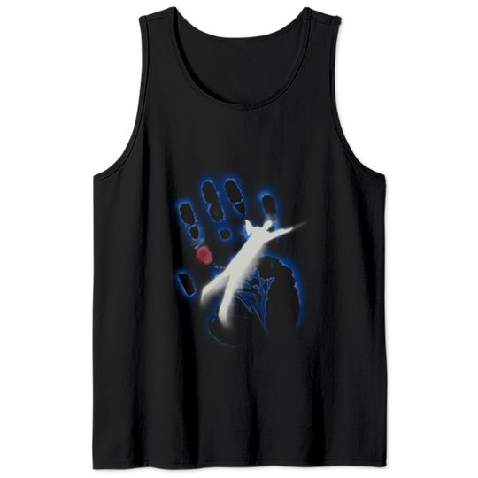 The X-Files Spooky Handprint - X Files - Tank Tops