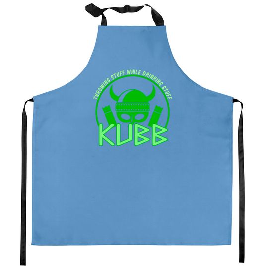 Discover Kubb Viking Chess and Party Kitchen Aprons - Kubb Game - Kitchen Aprons
