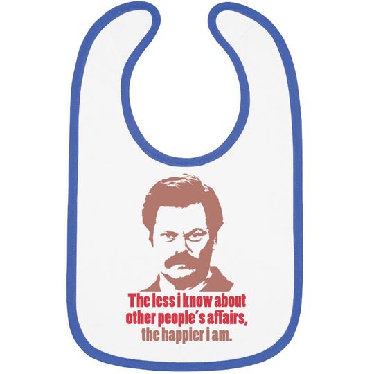 Discover Ron tv show parks Swanson - Ron - Bibs