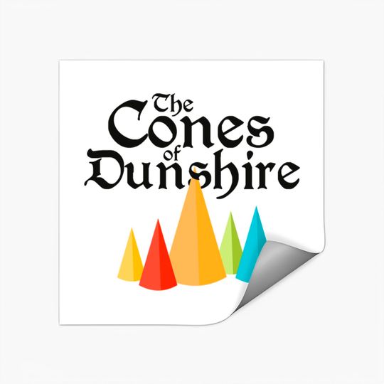 Discover The Cones of Dunshire - Parks and Rec - Parks And Rec - Stickers