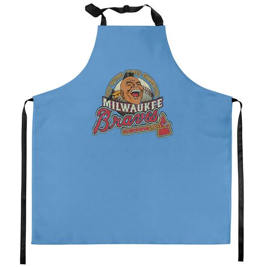 Milwaukee Braves World Champions 1957 - Baseball - Kitchen Aprons