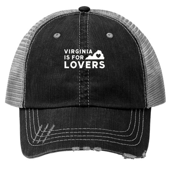 Virginia Is For Lovers Simple Vintage - Virginia Is For Lovers - Trucker Hats