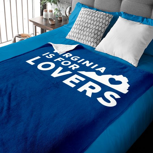 Virginia Is For Lovers Simple Vintage - Virginia Is For Lovers - Baby Blankets