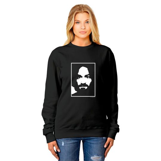 Charlie Don't Surf - Classic Face from Life Magazine - Charles Manson - Sweatshirts