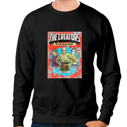 Discover The Creators - Stan Lee - Sweatshirts