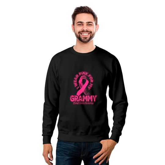 in this family no one fights breast cancer alone - Breast Cancer - Sweatshirts