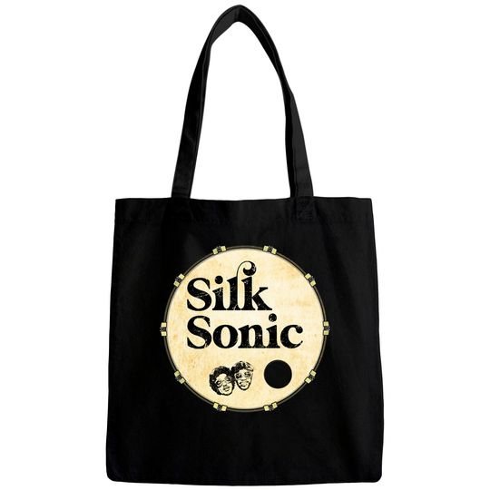 Classic Fans Worn Out Silk Bass Drum Head Sonic Cute Fans Classic Bags