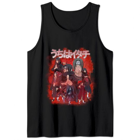 Uchiha Itachi Vintage Tank Tops
