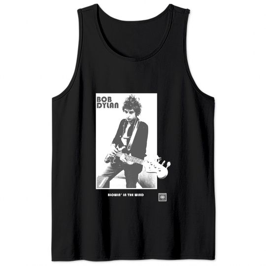 Bob Dylan Blowin in the Wind Rock Tee Tank Tops