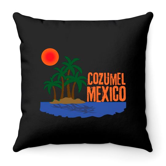 Cozumel Mexico - Cozumel Mexico - Throw Pillows