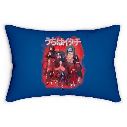 Uchiha Itachi Vintage Lumbar Pillows