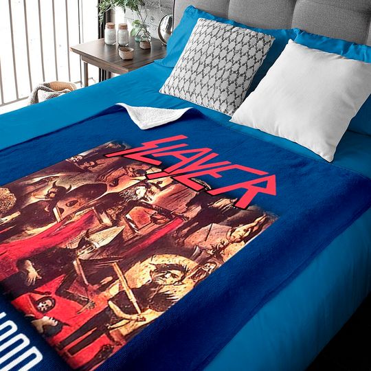 Discover Slayer Reign In Blood Thrash Metal  Baby Blanket Baby Blankets
