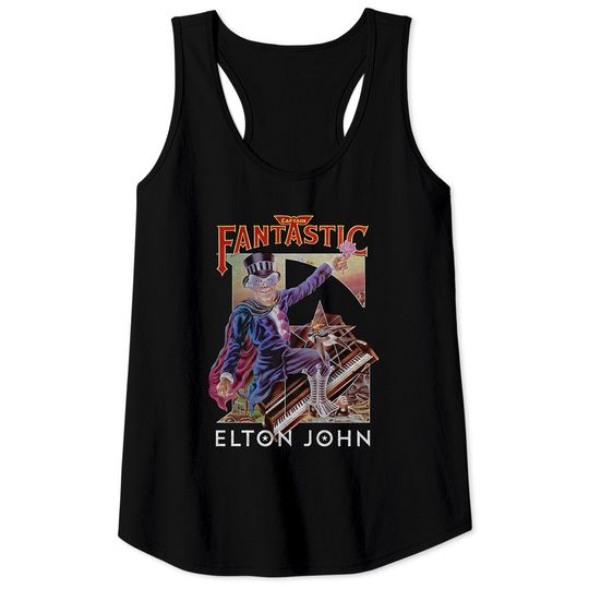 Elton John Captain Fantastic Brown Dirt Cowboy Tee Tank Tops
