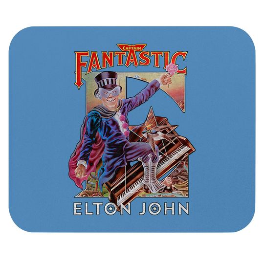 Elton John Captain Fantastic Brown Dirt Cowboy Mouse Pad Mouse Pads