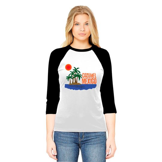 Cozumel Mexico - Cozumel Mexico - Baseball Tees