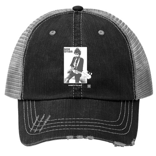 Bob Dylan Blowin in the Wind Rock Trucker Hat Trucker Hats