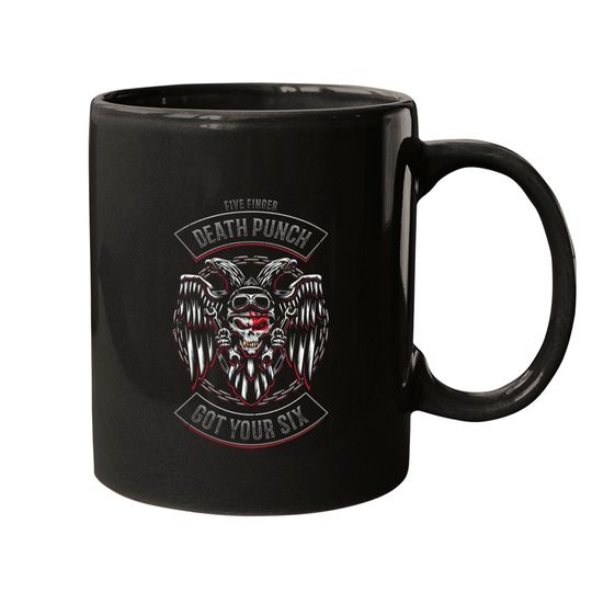 Five Finger Death Punch Got Your Six Mug Mugs