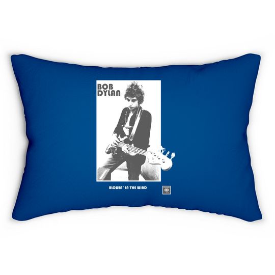 Bob Dylan Blowin in the Wind Rock Lumbar Pillow Lumbar Pillows