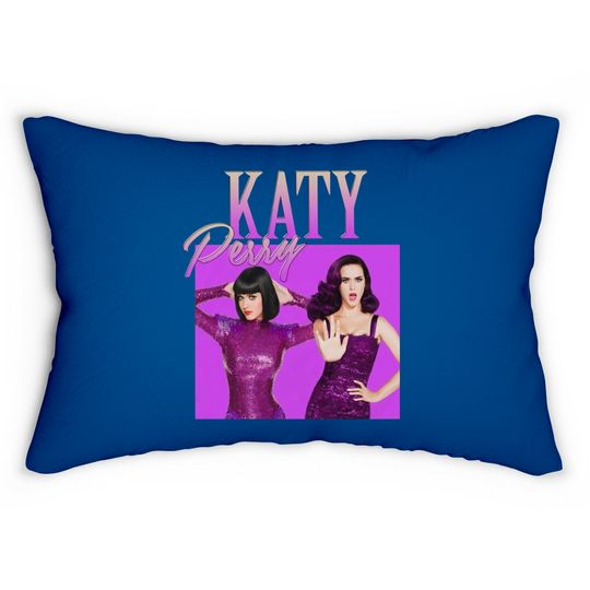 Katy Perry Poster Lumbar Pillows