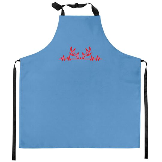 Discover Hunting Heartbeat - Hunting - Kitchen Aprons