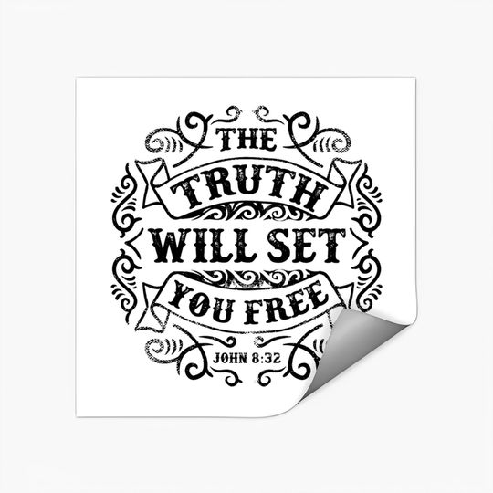 Discover The Truth Will Set You Free - The Truth Will Set You Free - Stickers