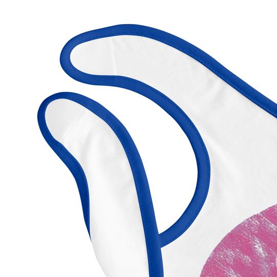 Pink Floyd Animals Pig AWBDG Blue Bib Bibs