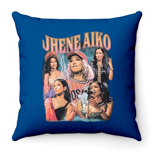 Jhene Aiko Throw Pillows