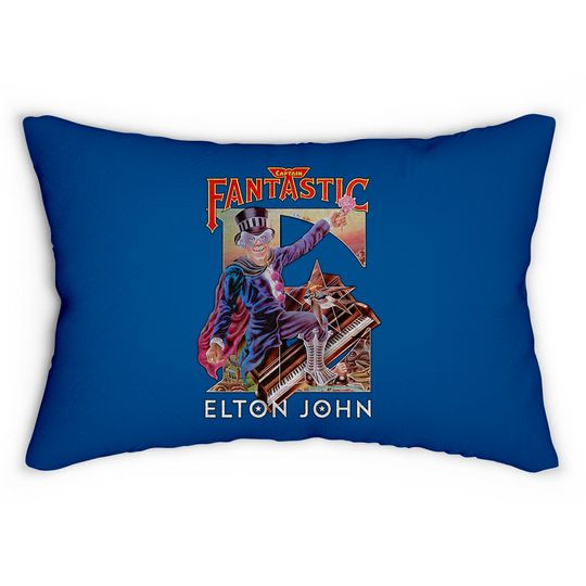 Elton John Captain Fantastic Brown Dirt Cowboy Lumbar Pillow Lumbar Pillows