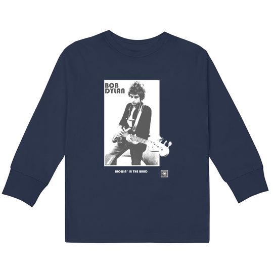 Bob Dylan Blowin in the Wind Rock Tee  Kids Long Sleeve T-Shirts
